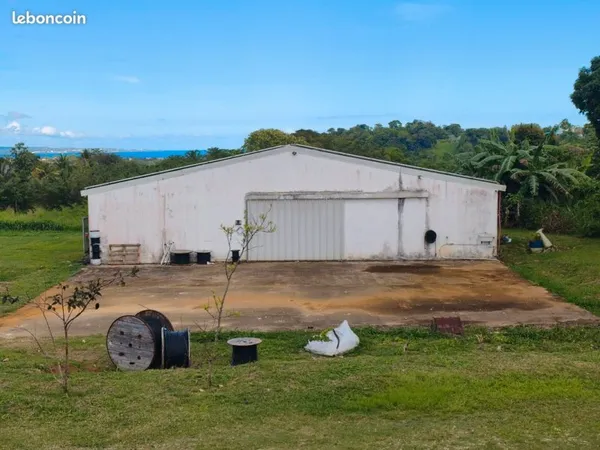 Hangar 200m2 + dalle 200m2