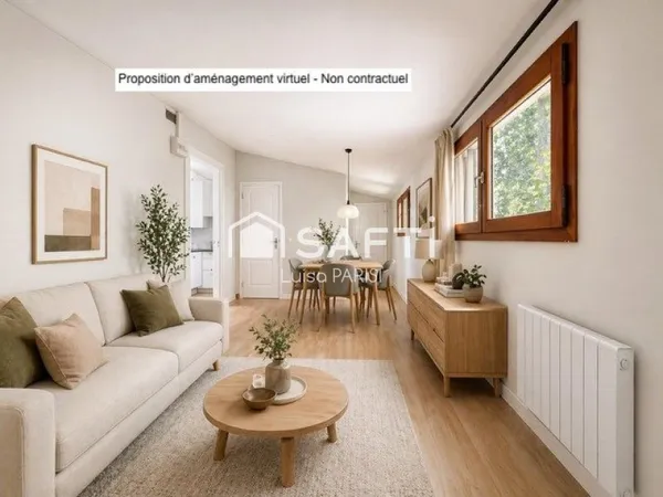 Maison à rénover + terrain 413 m² - fort potentiel
