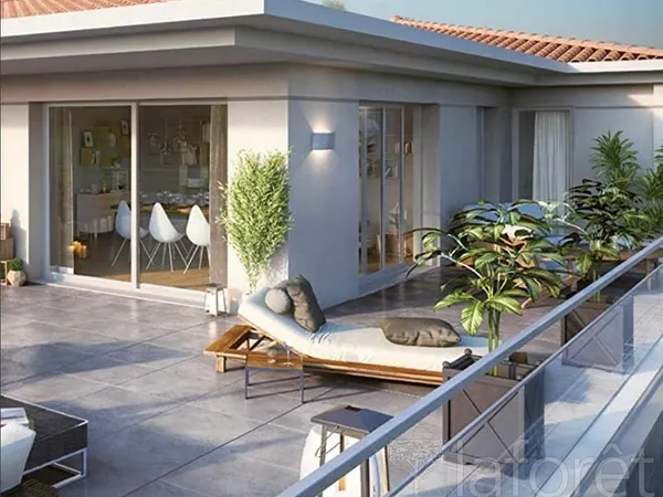 LE CANNET Résidentiel Appartement 5 pièces de 157,5 m² dernier étage terrasse vue mer