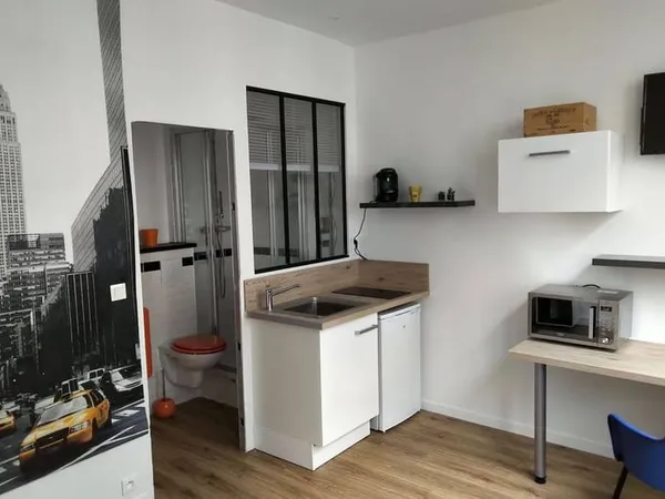 Studio 1 pièce 17 m²
