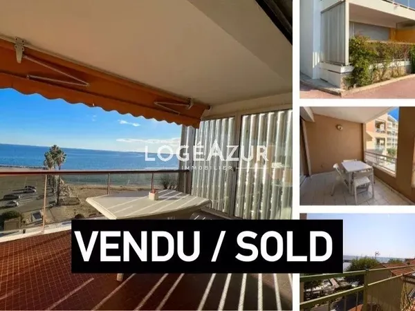 VENTE APPARTEMENT FRONT DE MER - 1 CHAMBRE - PARKING
