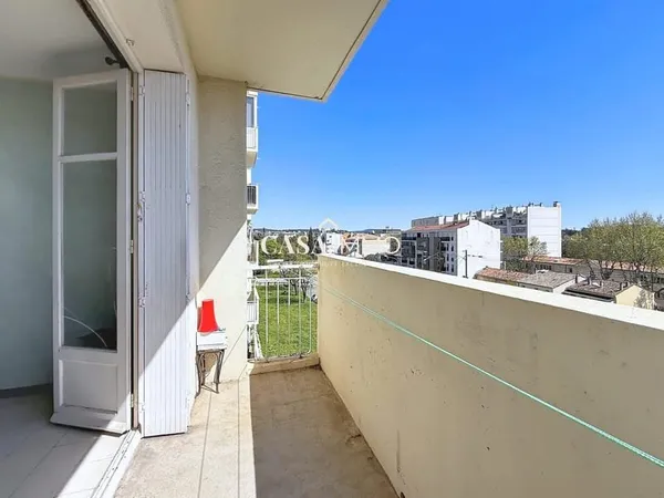 TOULON EST - T4 de 64 m2 - Balcon - Parking - Exposition Sud - V