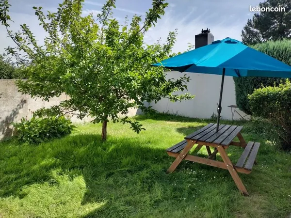 Maison T4 plain pied - Jardin clos - 3 chambres - logement meublé