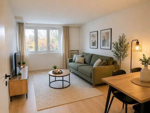 Studio 1 pièce 33 m²