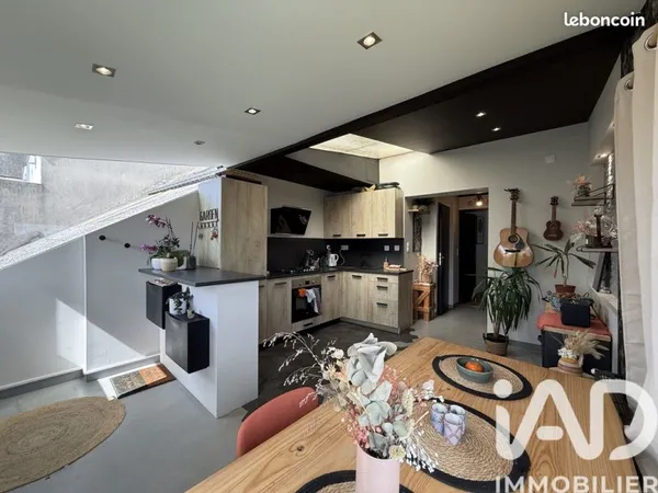 Duplex 3 pièces 44 m²