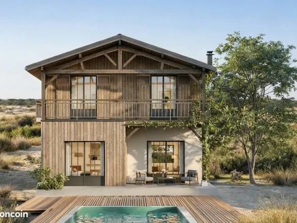Contis plage - Maison 140m2 en pieds de dune