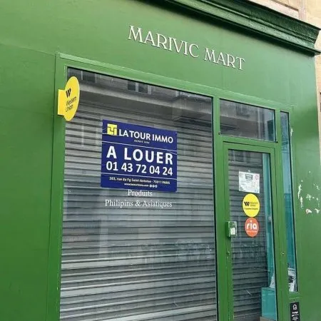 Boutique 2 pièces 40 m²