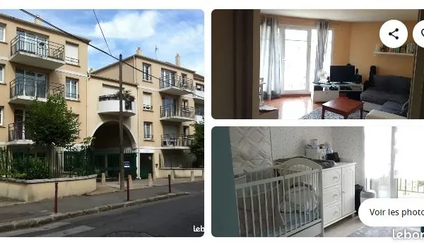 3 pièces Bondy gare