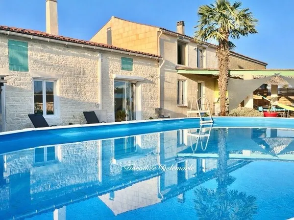 Maison à vendre 4 pièces - 3 chambres - Piscine hors sol - Spa - Plein Sud - Sans vis-à-vis - Bernay