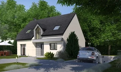 Terrain + maison 123 m²