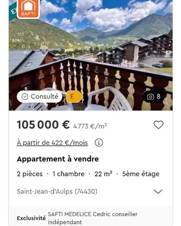 A vendre appartement