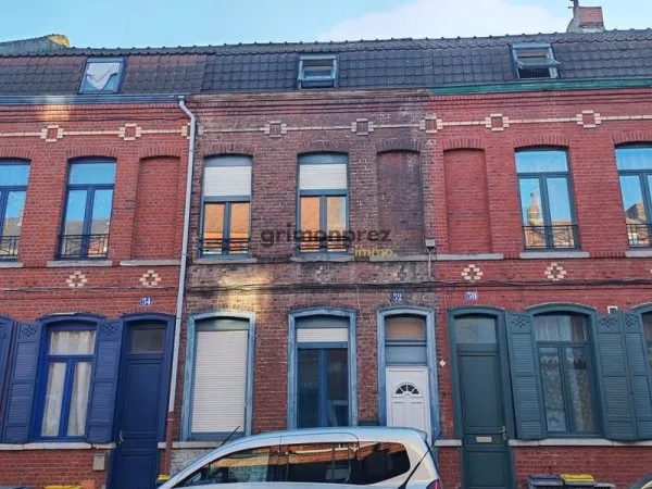 MAISON EN COLIVING DE 5 CHAMBRES - FORTE RENATBILITE : +13% - ROUBAIX
