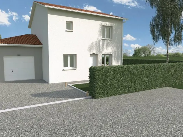 Terrain + maison 102 m²