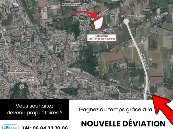 Terrain en individuel 1114 m²