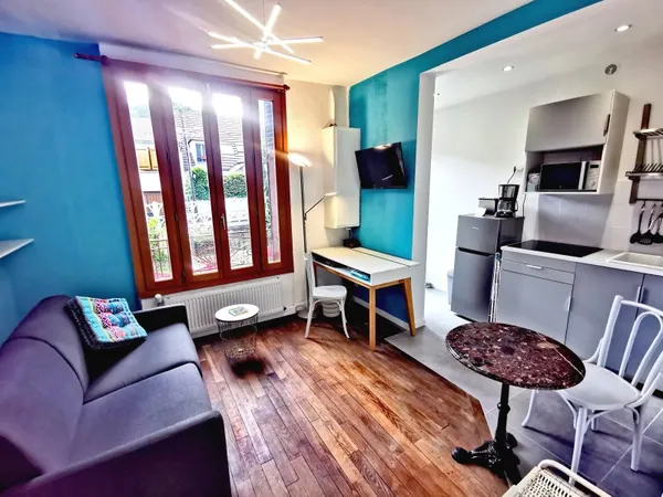 Loue appartement 23m² meublé 5mn à pied RER La Hacquinière Bures-sur-Yvette