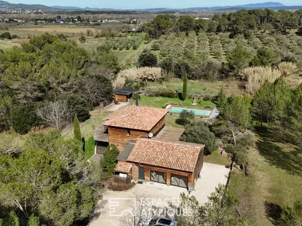 Villa lumière, création d'architecte en écrin naturel