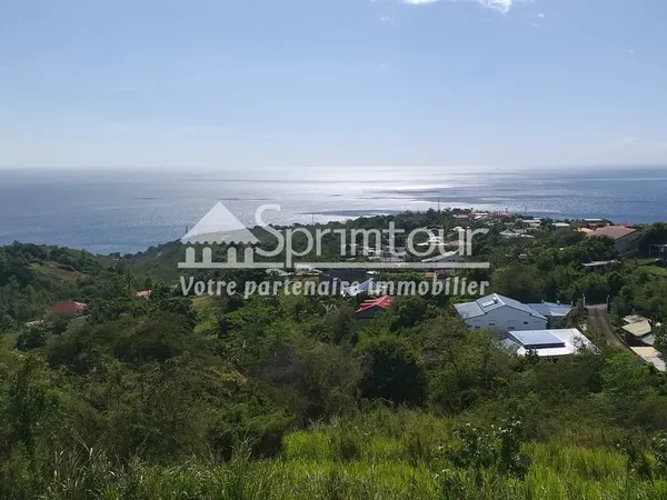 TERRAIN RARE - Vue mer panoramique - 2700 m2