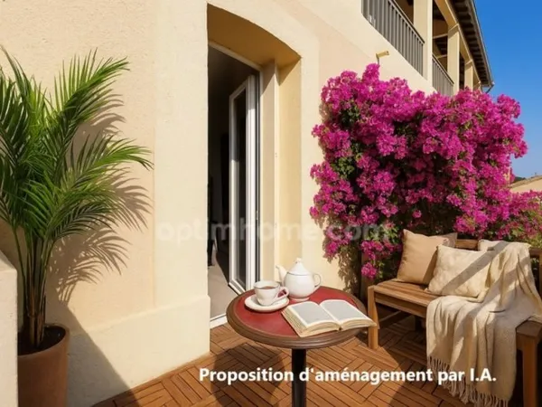 ? SAUSSET LES PINS (13) - T2 Rénové Coeur de Ville, Terrasse Sud, Proche Plage