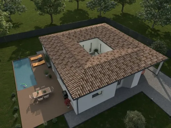 Terrain + maison 117 m²