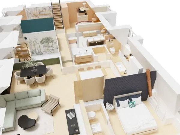 3 appartements plache bichat lons le saulnier renove - neuf