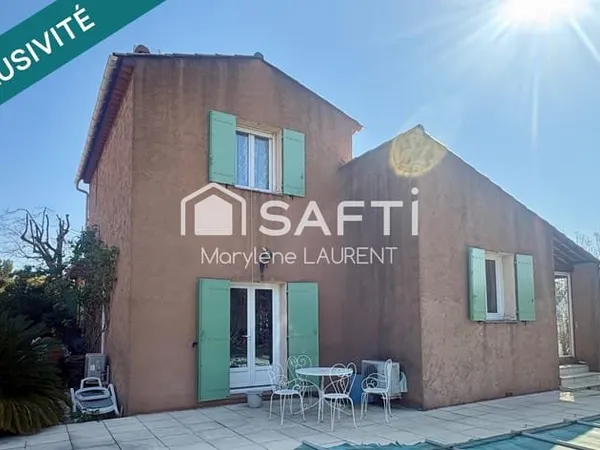 Villa indépendante 104 M2 avec garage et piscine vente en viager 1 tête