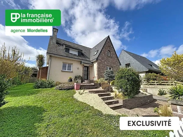 A VENDRE - Maison 218m²- 6 chambres Mordelles centre - Sous-sol complet - Terrasse sud- ouest