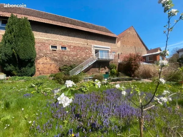 GRANGE 240 m2-ANNEXE-JARDIN-Parcelle 525 m2