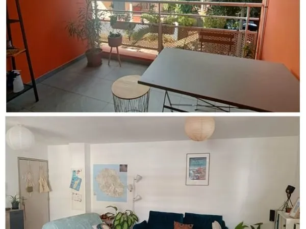 Appartement 3 pièces avec varangue