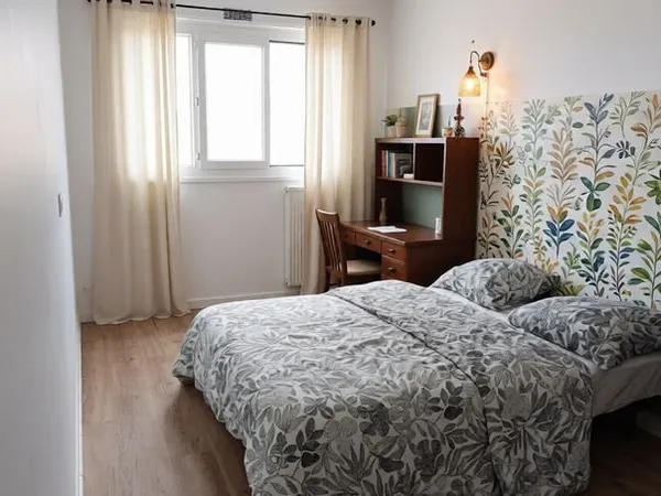 Colocation spacieuse, balcon avec vue dégagée