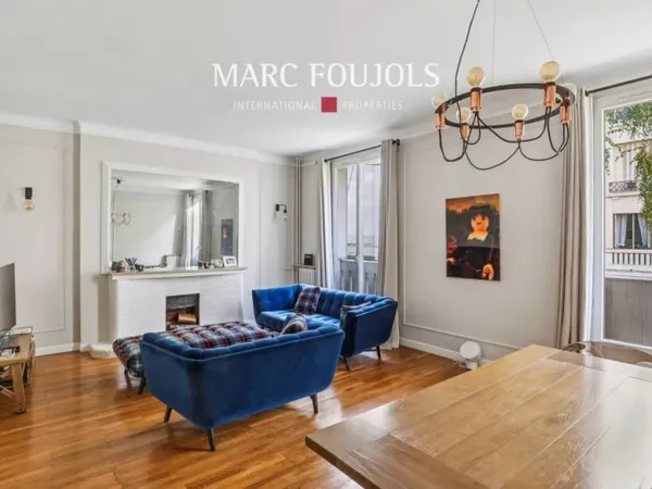 Location meublée / Paris XVI Auteuil appartement familial de 116