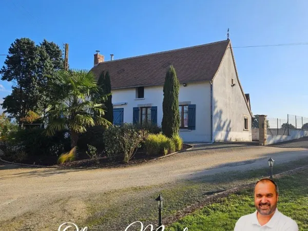Maison de plain-pied 103 m² avec dépendances sur 2 790 m² de terrain clos - Environnement campagne c