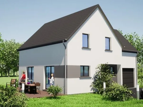 Maison hors lotissement à 15 mn de Bâle