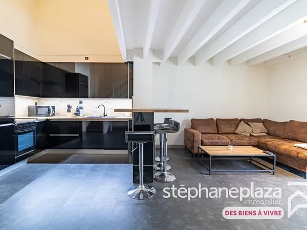 Appartement meublé / duplex / Bourg En Bresse T2 + bureau 54.60 m2