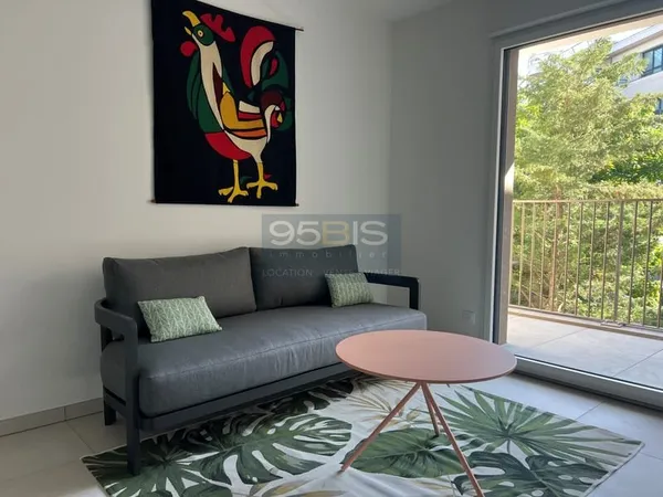 Ecully appartement T2 meublé avec balcon avec garage et cave dans une résidence neuve