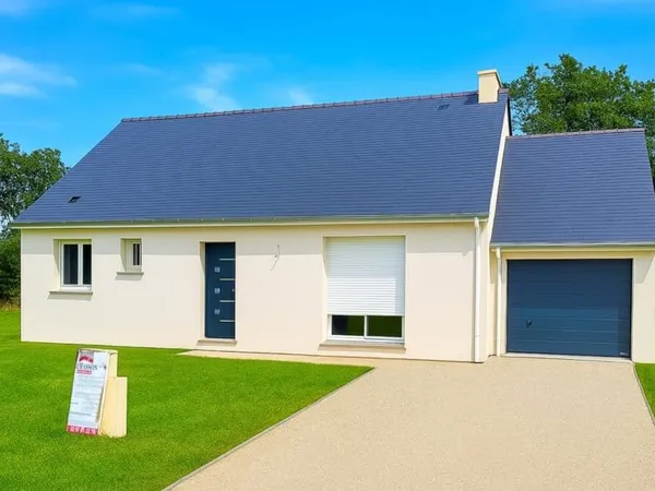 Maison plain pied 3 chambres 83.50m²