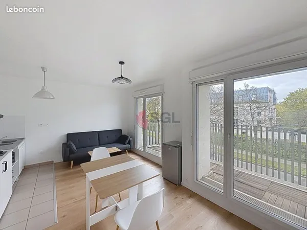Appartement 2 pièces 38 m²