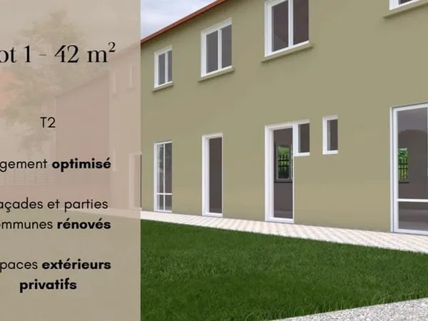 Appartement 1 pièce 42 m²