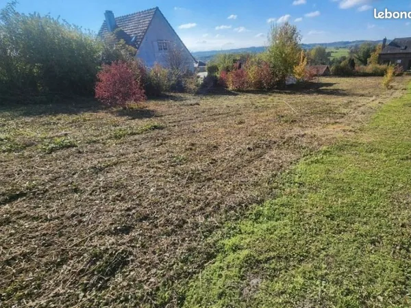 Terrain 1 000 m² Mesnieres En Bray