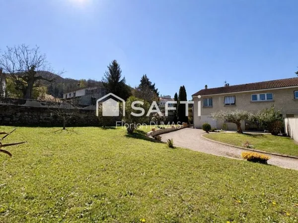 Maison 3 ch, 100m2, jardin sans vis-à-vis + garage