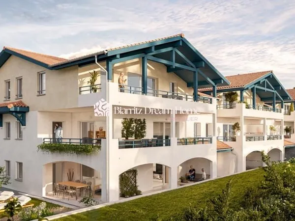Appartement T3 avec terrasse couverte, à 400 m de l'océan