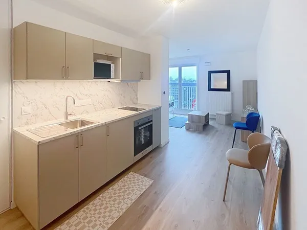 Studio 1 pièce 31 m²