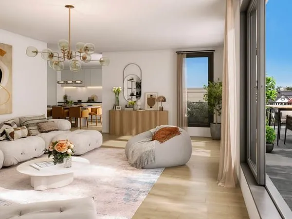 Appt type F4/balcon/parking double - 356 063 €