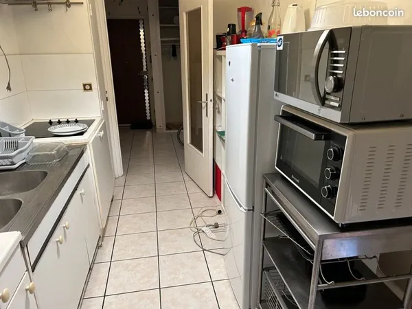 F2 meublé, à louer