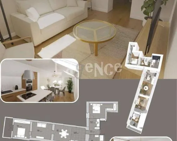 Appartement 4 pièces 68 m²