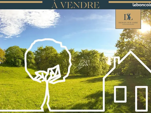 Terrain 1100 m² OUZOUER LE MARCHE