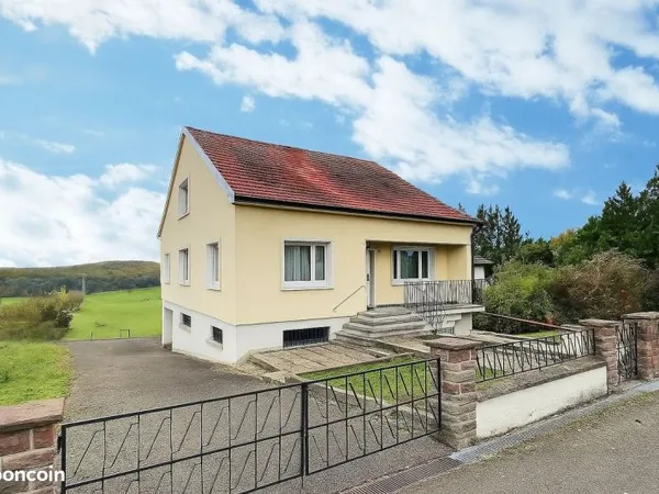 Maison individuelle - 110 m2 - 16 ares 40 - 3 chambres - willerwald - 149800