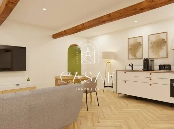 Appartement 2 pièces 38 m²