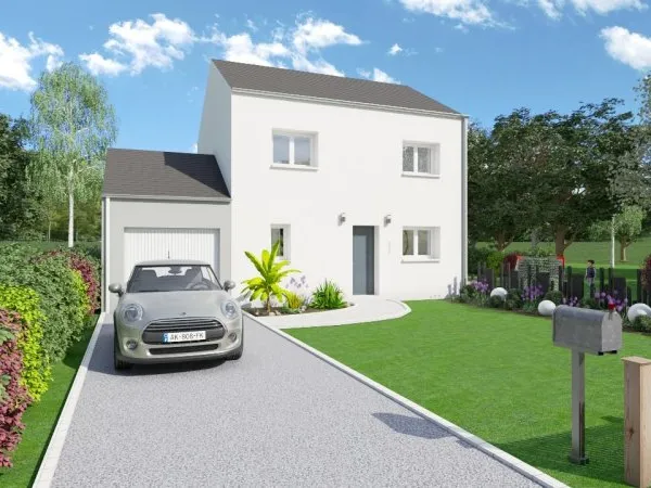 MAISON PLERGUER 90 M2 AVEC GARAGE
