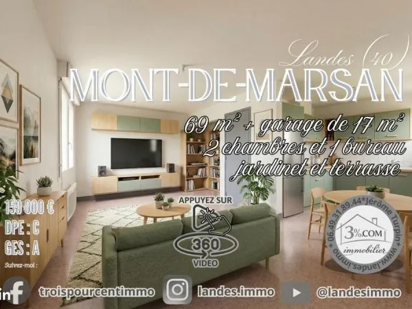 Maison 4 pièces 69 m²