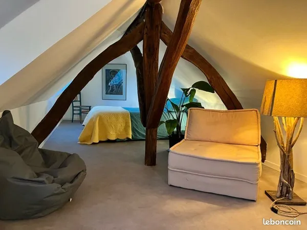 À louer - Charmant pied-à-terre dans maison avec jardin
